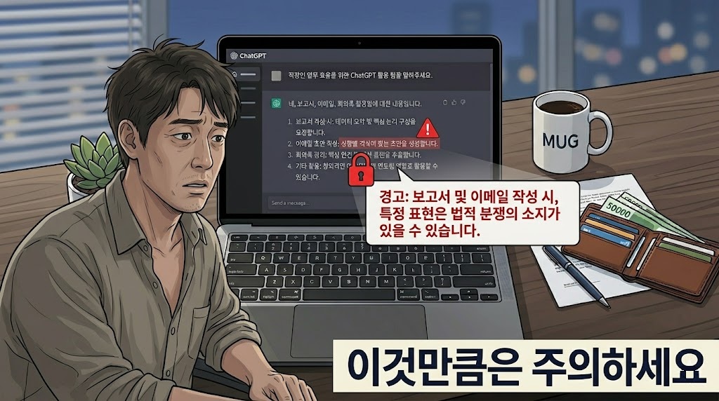 ChatGPT 직장인 보안 주의사항