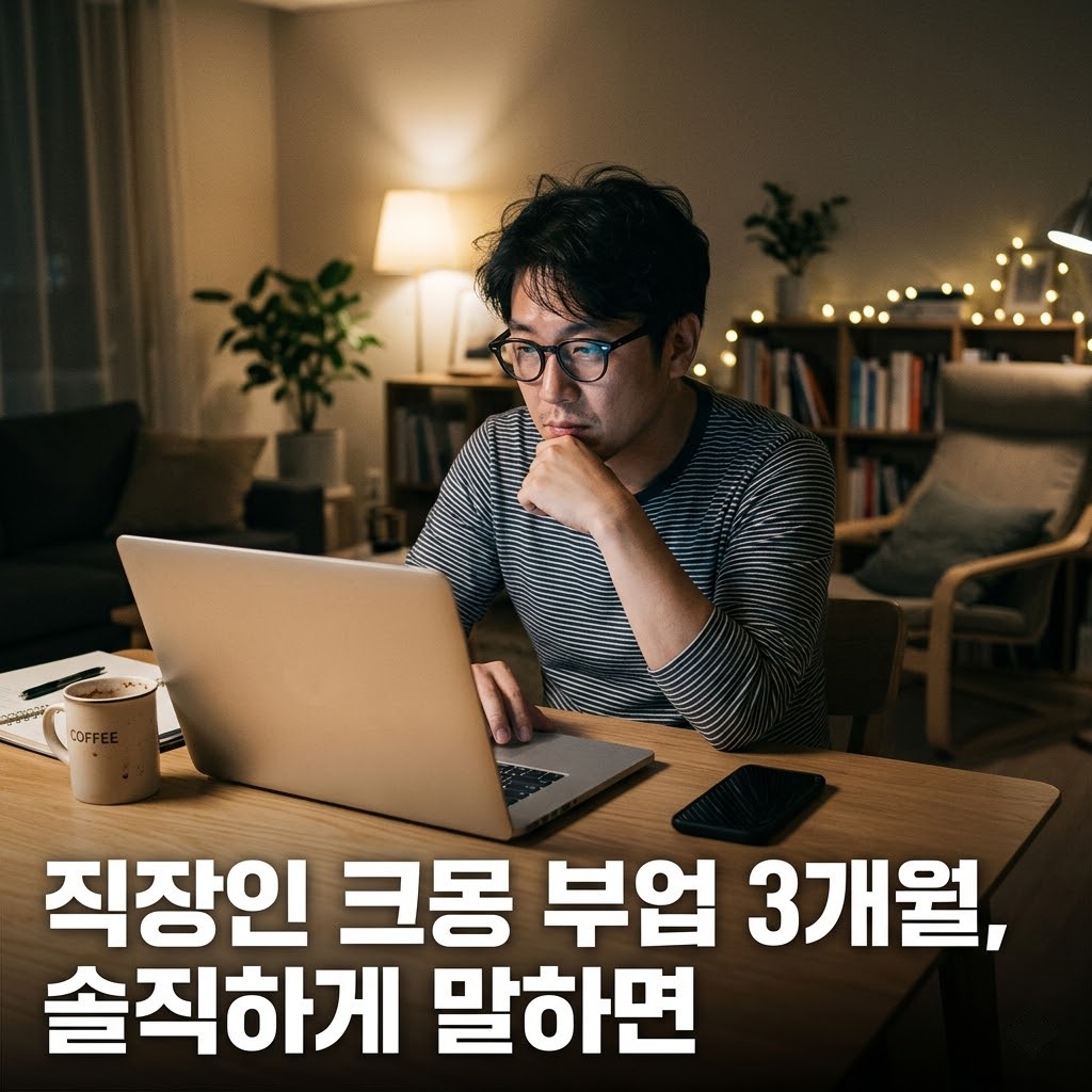 직장인 크몽 부업 3개월 솔직 후기